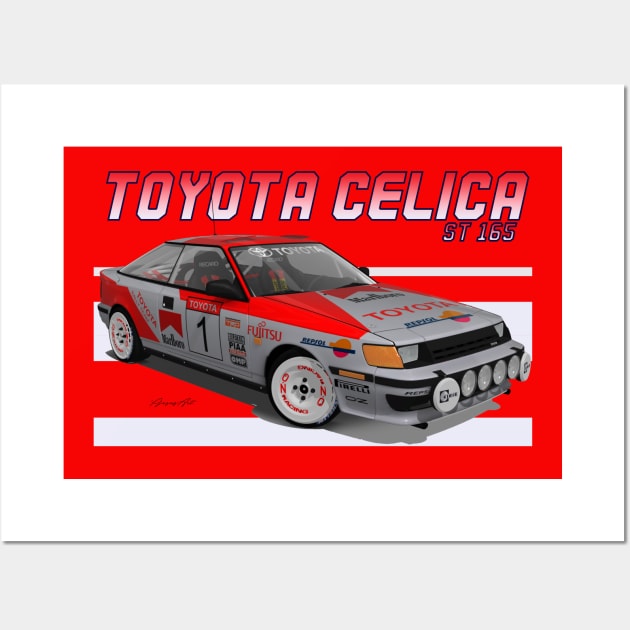 Toyota Celica ST165 Wall Art by PjesusArt